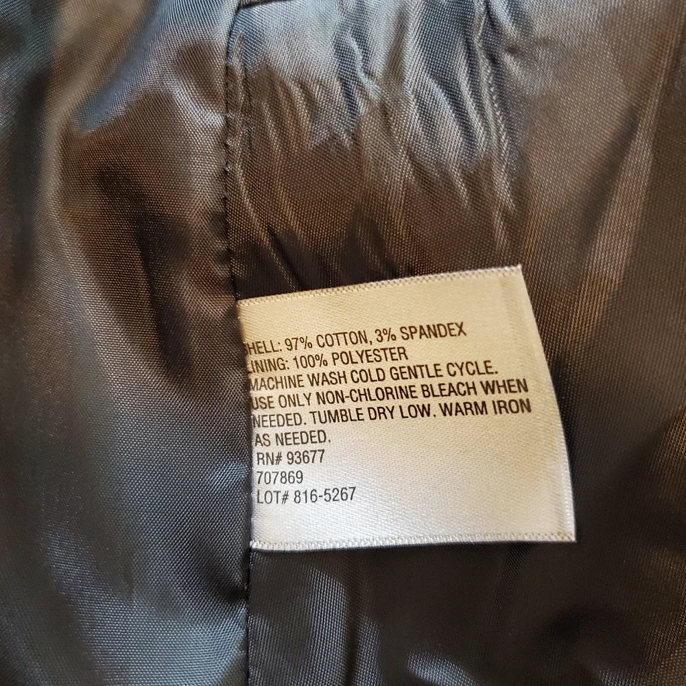 NWT Worthington short sleeve black blazer - Picture 5 of 5